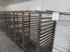 Portable Bakers Racks: 28” Width x 35” Depth x 69” Height