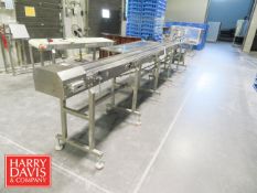 Conveyor: 207" x 5.5 with Motor