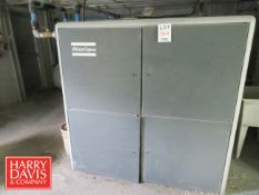 Atlas Copco 50 HP Air Compressor, Model: GA37, S/N: A11364869 with Air Tank 200 PSI