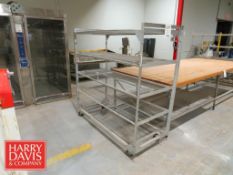 Portable Racks: 69” Width x 28” Depth x 67’ Height