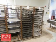 Portable Bakers Racks: 26” Width x 31” Depth x 74” Height