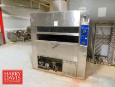 Picard Rotary Oven: 74” Width x 83” Depth x 80” Height (Natural Gas)