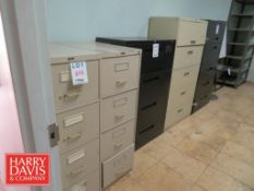 Assorted File Cabinets, Including: (2) Legal and (3) Lateral File