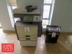 Toshiba Photocopier, Model: Fo-2830c with Paper Shredder