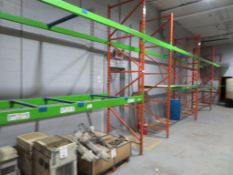Sections: Pallet Racking, Including: (16) Cross Beams: 114