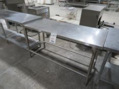 S/S Table: 5’ x 2’