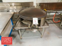 Markouk Bread Burner: 32" Round, Model: LEB-3 (Natural Gas)