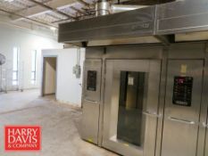 Hobart Oven: 72” Width x 62” Depth x 101’ Height, Single Rack Rotary with Ventilation System, Model:
