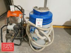 Henlex 2 HP High Vacuum Fume Extraction, Model: HV102LS