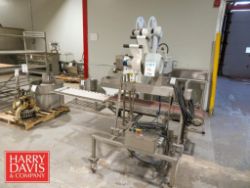 Markem Label Machine with Conveyor: 10" Width