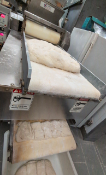 CINELLI ESPERIA Ciabatta Divider 4-Row Configuration Ultrasonic Guillotine , Model: CG/PT
