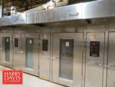 Hobart Oven: 72” Width x 62” Depth x 101’ Height, Single Rack Rotary with Ventilation System, Model: