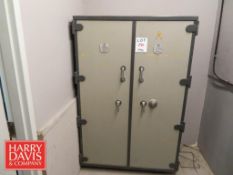 Chubb Safe: 46” Width X 25” Depth X 71” Height (No Combination)