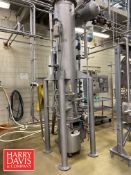 Vogt S/S Ammonia Refrigerated Vertical Ice Machine, Model: Tube Ice P18Al, S/N: 12F001843