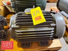 Baldor 25 HP 3,530 RPM Motor