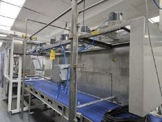 Cooling System, Including: 6-Fans and Frame (for Conveyor, lot 31)