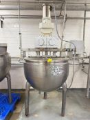 Hamilton 150 Gallon S/S Kettle, S/N: A3117 with Paddles and Side Scrape Agitation