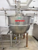 Groen S/S Kettle, S/N: 09561 with Paddles and Side Scrape Agitation