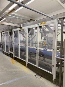 BULK BID Lots: 34-37 (3) Fanuc Robot M-3iA 6S Robots with Controls and Frame (Subject to Piecemeal