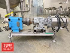 Positive Displacement Pump: Mount on S/S Base, Model: 030U1