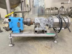 Positive Displacement Pump: Mount on S/S Base, Model: 030U1