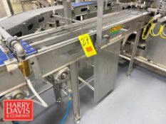 Wire Belt Conveyor: 63” x 12” with Wash System and Drive