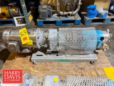 Positive Displacement Pump: Mount on S/S Base with 3 HP 1,765 RPM Motor