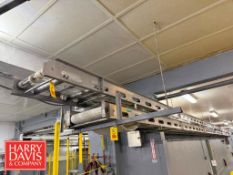 Heavy Duty S/S Wire Belt Conveyor: 82’ x 22” with Drive