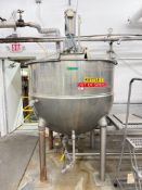 Groen S/S Kettle, S/N: 09561 with Paddles and Side Scrape Agitation