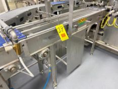 Wire Belt Conveyor: 63” x 12” with Wash System and Drive