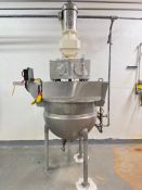 Hamilton 60 Gallon S/S Dough Distributor Kettle, S/N: B774-1 with S/S Paddles, Side Scrape Agitation