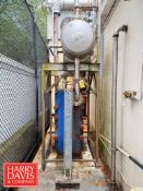 Alfa Laval Plate Heat Exchanger, Model: MK15-BWFD, S/N: 30105-53709 with Surge Tank
