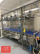 Conveyor: 37.75’ x 27” with Wash System and Scrapper and Drive