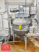 Hamilton 60 Gallon S/S Kettle, S/N: B774-2 with Paddles and Side Scrape Agitation (Pump not included
