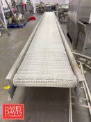 Heavy Duty S/S Conveyor: 26’ x 2’