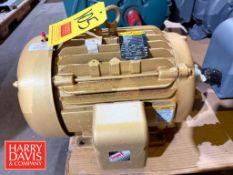Baldor 20 HP 3,520 RPM Motor