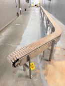 Conveyor: 62’ x 7.5” with 45° Turn