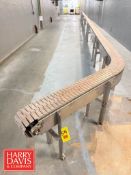 Conveyor: 62’ x 7.5” with 45° Turn
