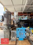 SPX Positive Displacement Pump: Mount on S/S Base, Model: 060U2 with 5 HP 3,525 RPM Motor