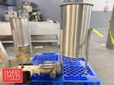 30 Gallon S/S Slurry Kettle with Gear Box and 3HP 3,450 RPM Motor