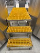 (2) S/S Platforms with Fiberglass Grating: 4' x 23