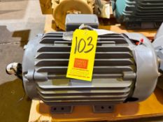 Baldor 25 HP 3,530 RPM Motor