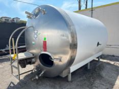 DCI 3,000 Gallon Cream Tank with Horizontal, S/N: 95-D-50383-B (Subject to Confirmation)