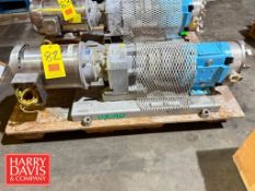 Ampco Positive Displacement Pump: Mount on S/S Base, Model: RB2PI-030-50