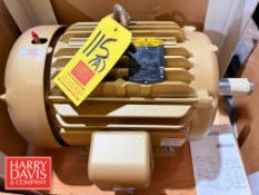 Baldor 20 HP 3,520 RPM Motor