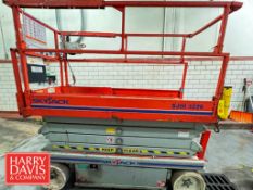 Skyjack 500 LB Capacity Scissor Lift, Model: SJIII 3226, S/N: 271746