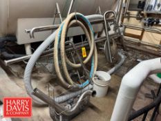 Assorted S/S Pipe, COP Baskets, Drying Racks, Sanitary Hose, Assorted Fittings and Clamps