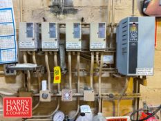 Danfoss Variable-Frequency Drive and (4) Yaskawa V1000 Variable-Frequency Drive