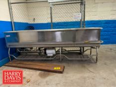 S/S COP Trough: 10' x 2' x 21