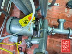 Ampco Centrifugal Pump, Model: 2.5 x 2 DC2 with Motor: Mounted on S/S Base